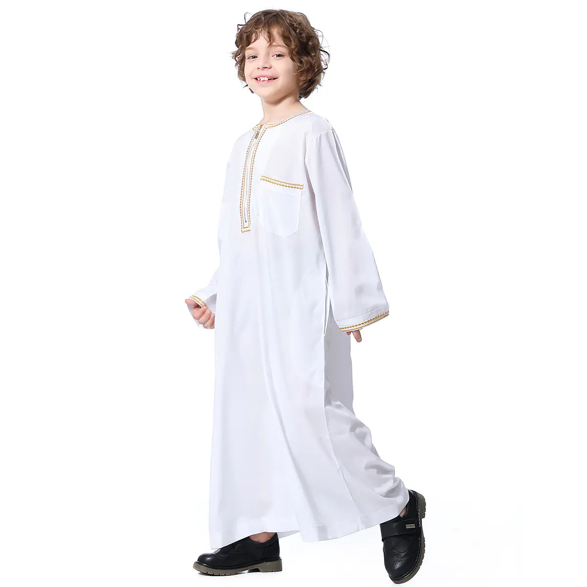Middle Eastern Teen Boy Robe for Muslim Wear