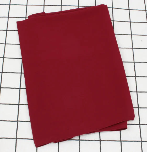 Écharpe en Mousseline Perle Élégante - Châle Musulman Uni (Femmes)