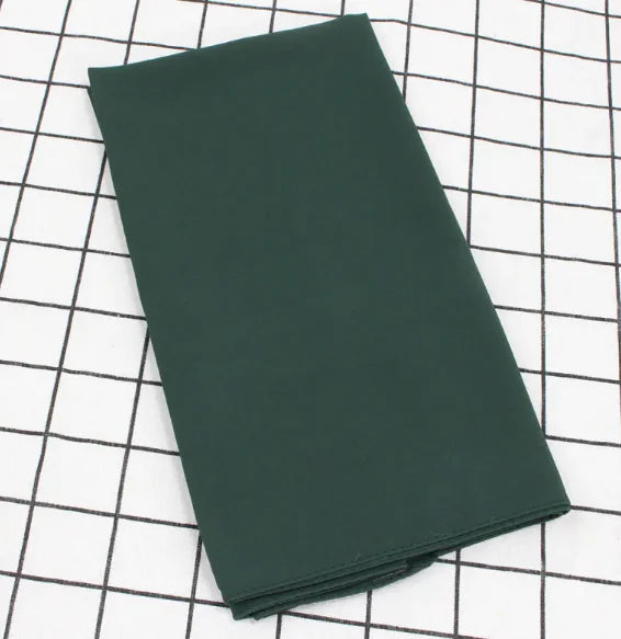 Écharpe en Mousseline Perle Élégante - Châle Musulman Uni (Femmes)