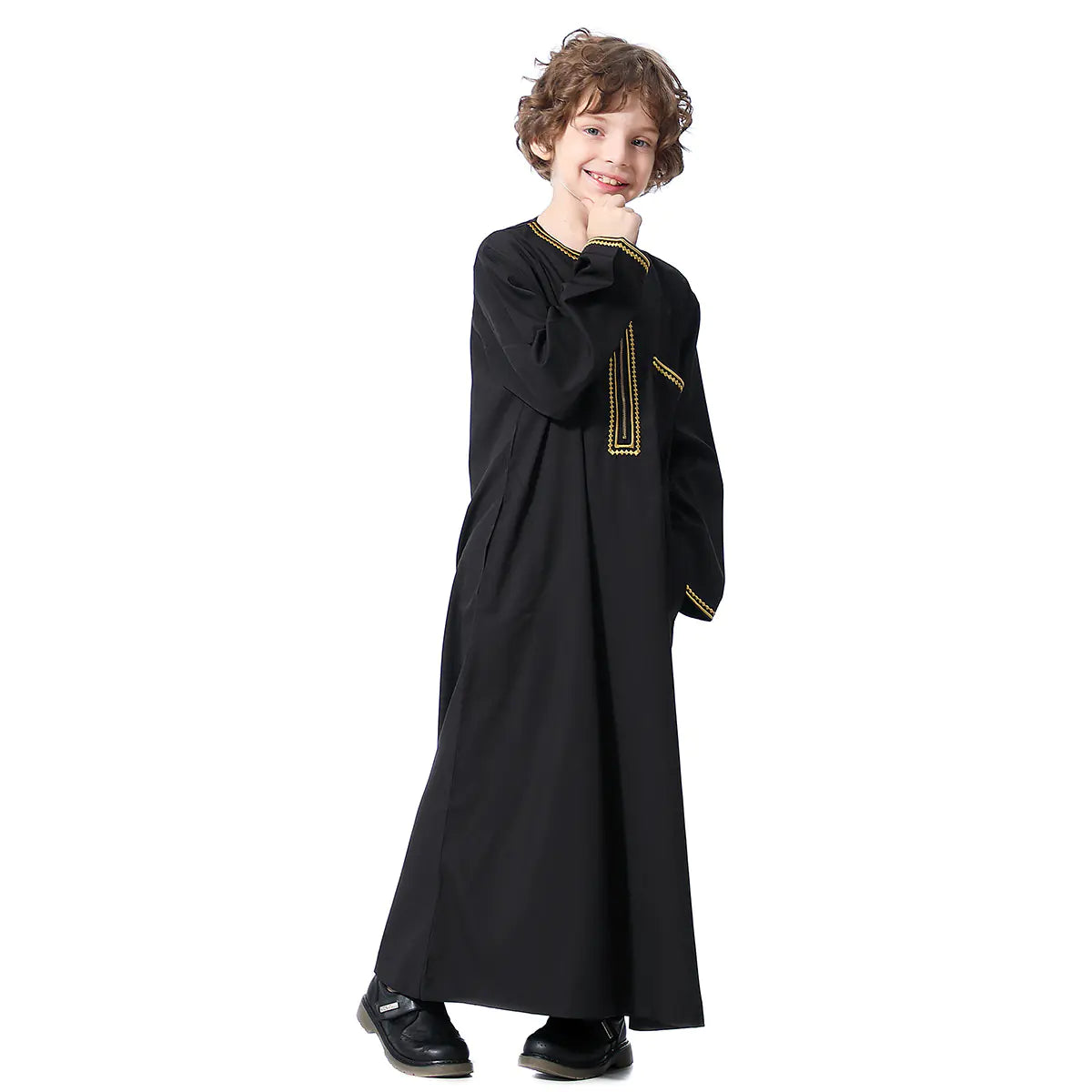 Middle Eastern Teen Boy Robe for Muslim Wear
