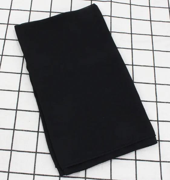 Écharpe en Mousseline Perle Élégante - Châle Musulman Uni (Femmes)